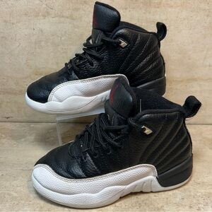 Nike Kids Black and White High-Top Sneakers